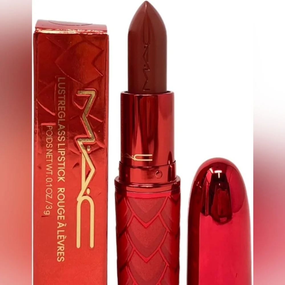 ❇️🧚‍♀️SWEETER CINNAMON Mac Lim Ed LoveStruck Lustreglass LipstickMac Lim NWT